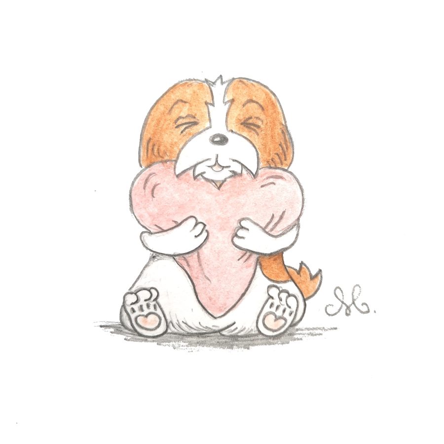Un petit cœur plein d’amour