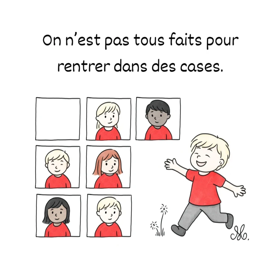 On n’est pas tous faits pour rentrer dans des cases