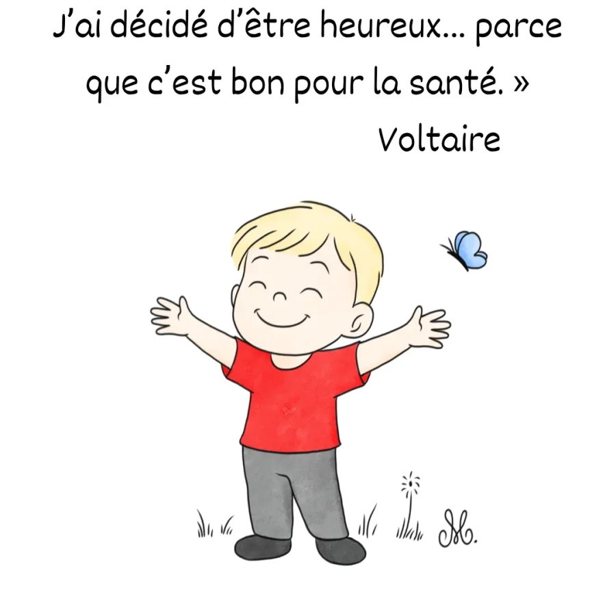 J'ai décidé d'être heureux