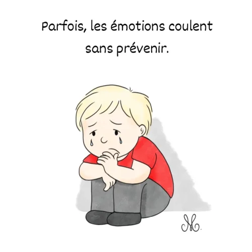 Ne pas retenir ses larmes