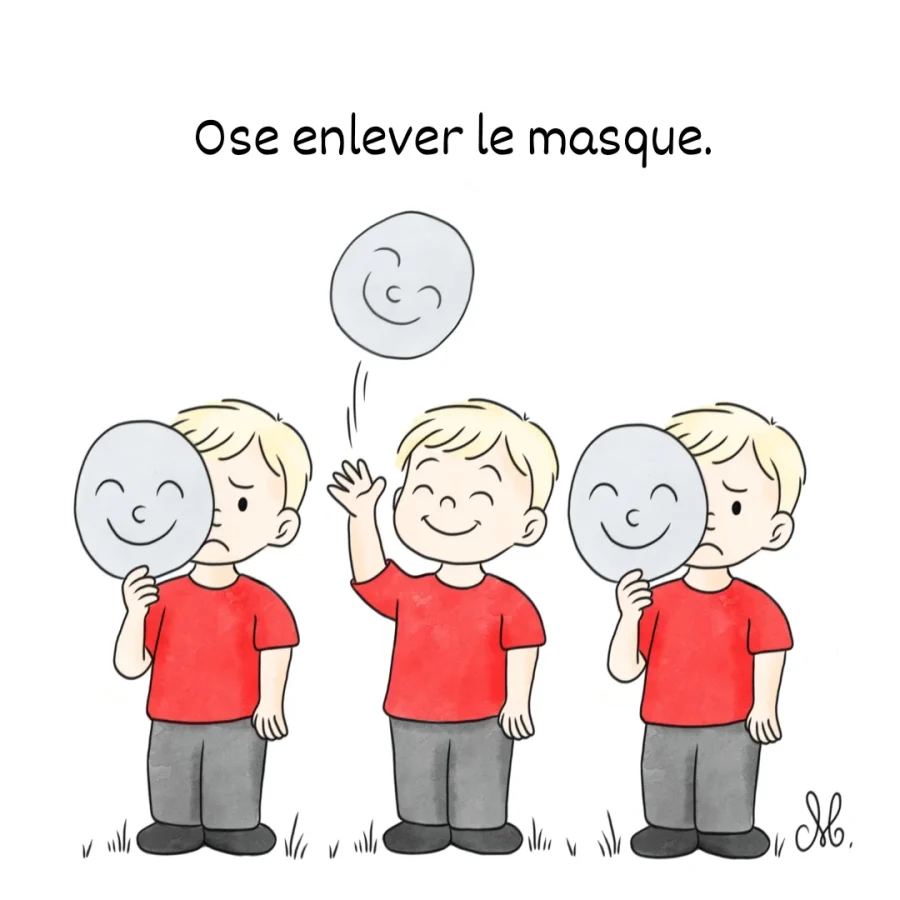 Oser enlever le masque