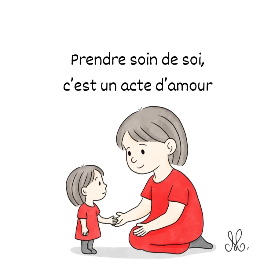 prendre soin de soi est un acte d'amour