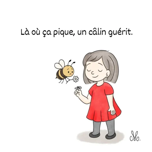 Le pouvoir des câlins